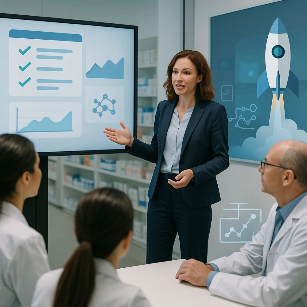 Pharmovate Implementatie - Stoere Binken Design